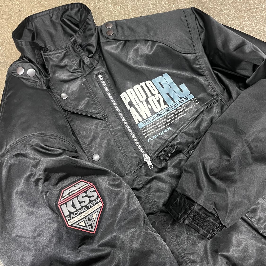 키스레이싱팀 레이싱 봄버 자켓 (105) 상품이미지2