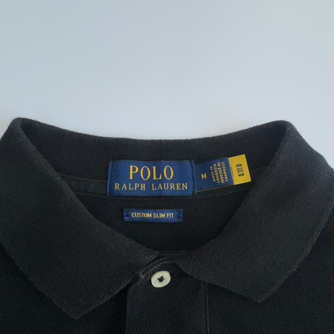 Polo 폴로 레드포니 블랙 카라 반팔티  상품이미지5