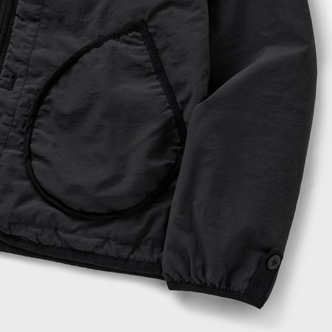 유니온블루 리버시블 라이너 자켓 블랙카키 상품이미지4