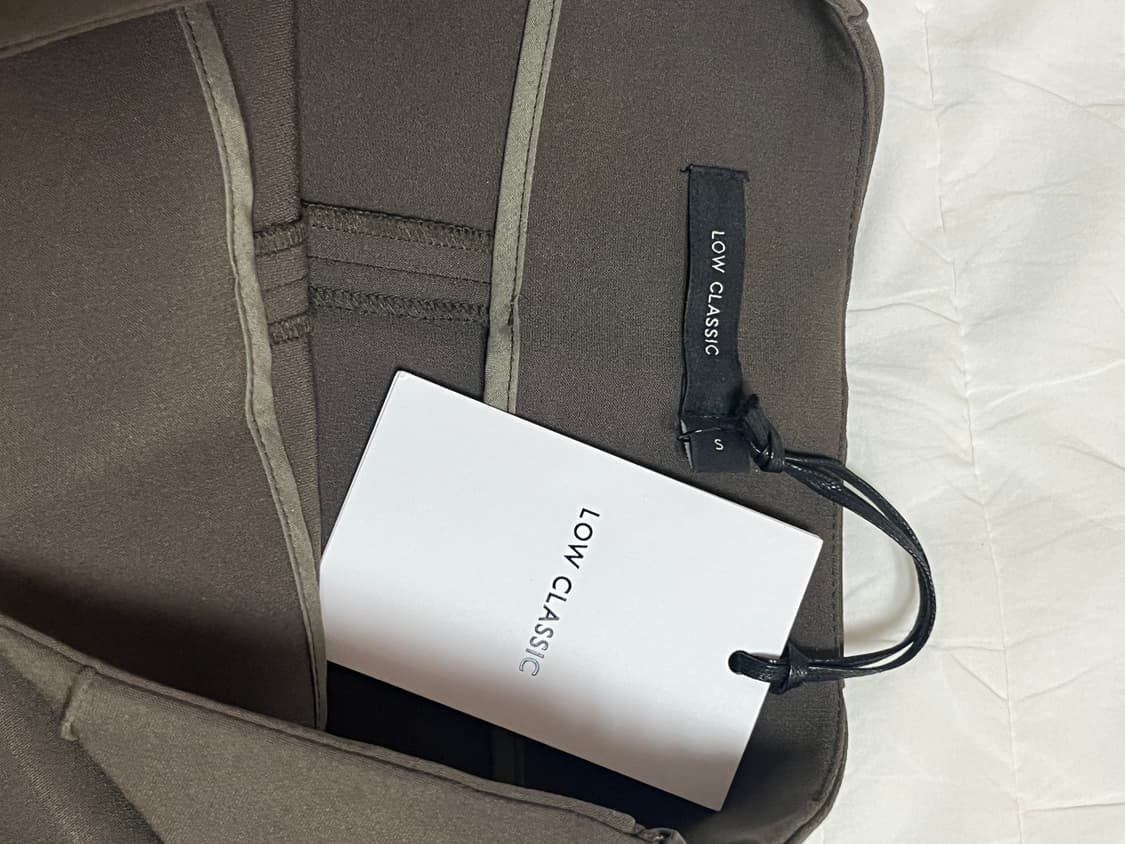 로우클래식 부츠컷 팬츠 S 카키브라운 상품이미지6