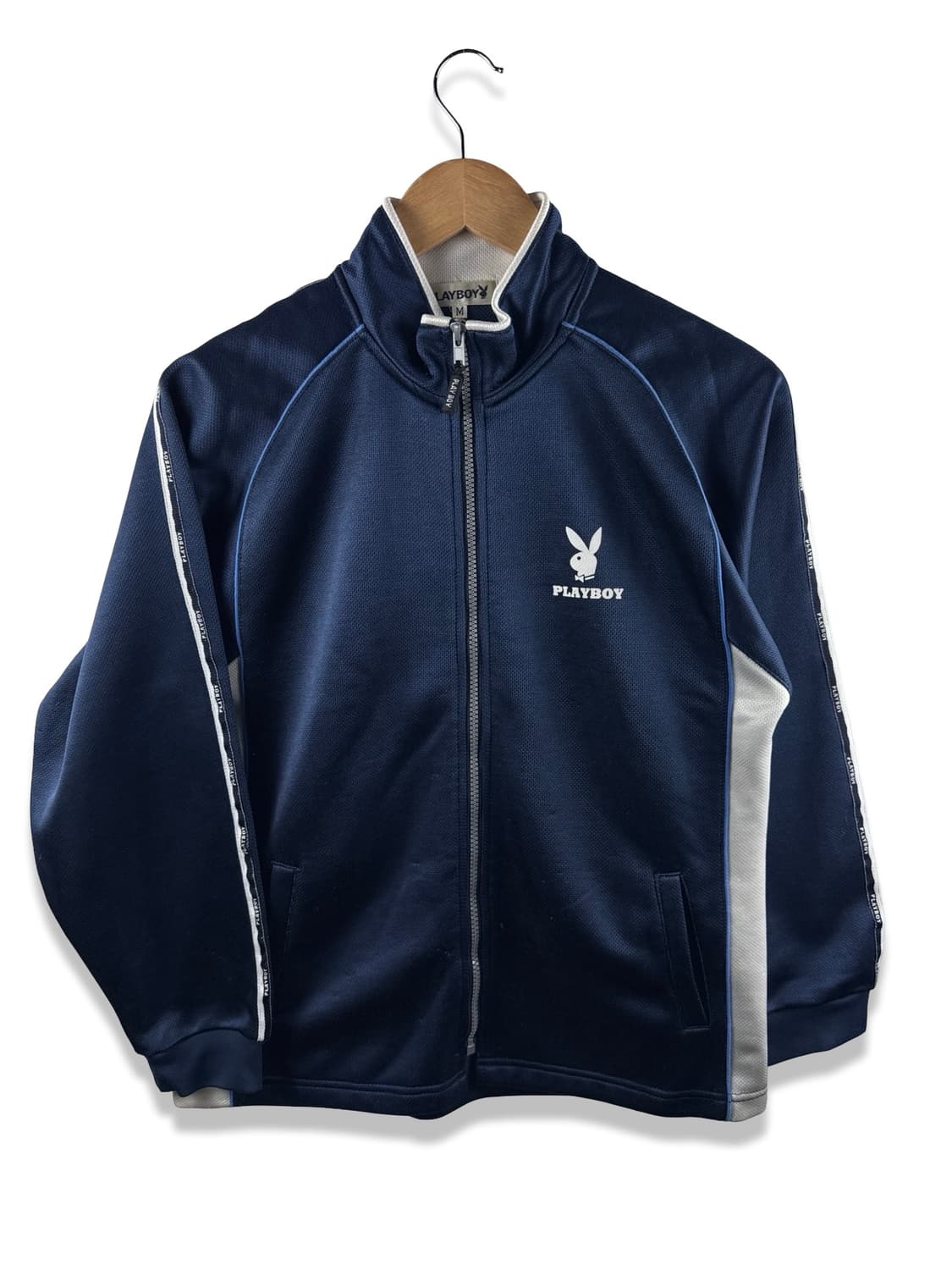 플레이보이 네이비 프린팅 트랙탑져지2026 상품이미지2