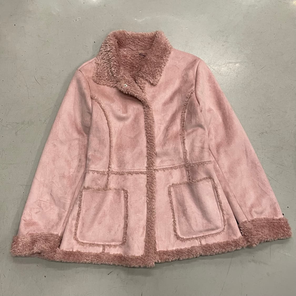 핑크 무스탕 상품이미지1