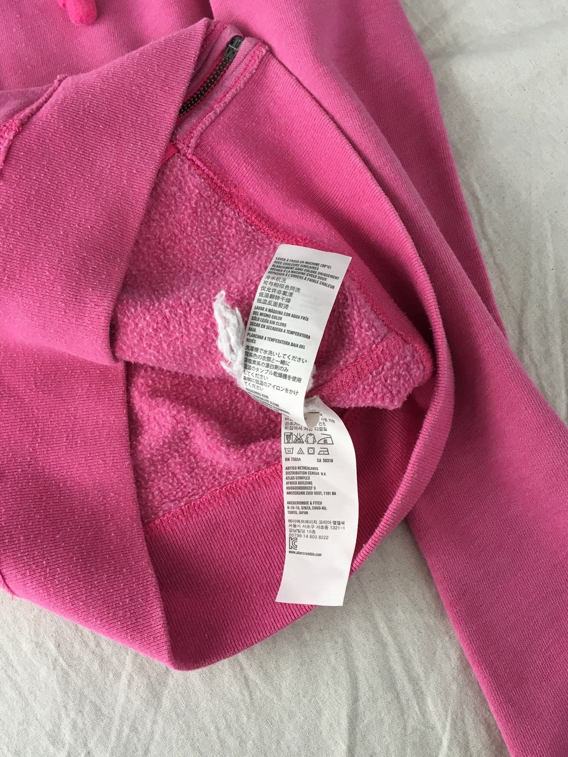 홀리스터 가슴로고 후드티 상품이미지6