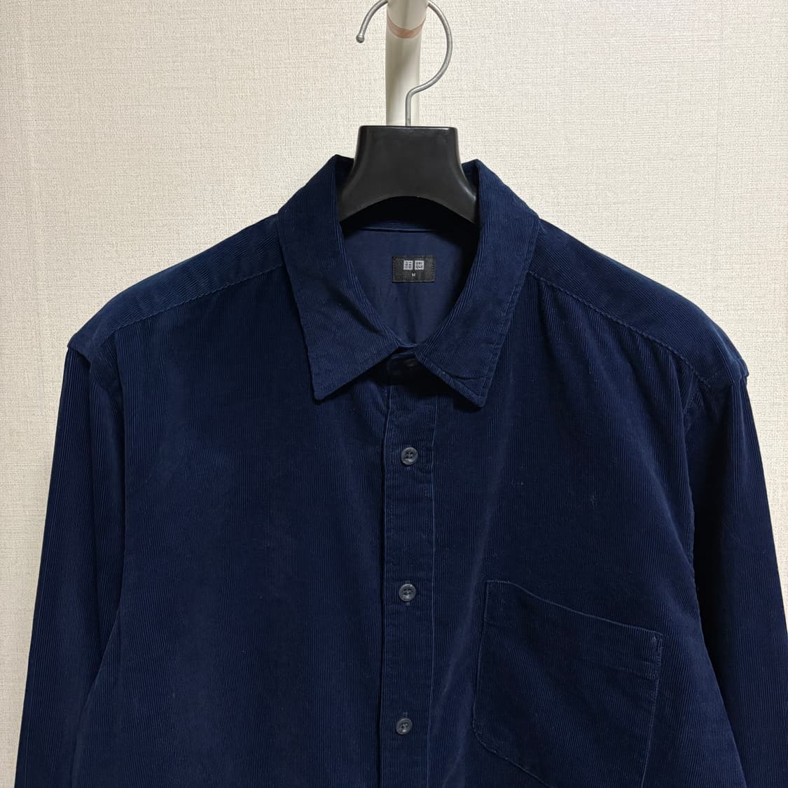 유니클로 코듀로이 셔츠 / 네이비, M 상품이미지2