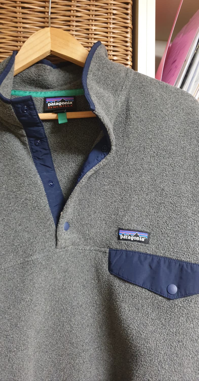 파타고니아 헤비웨이트 신칠라 풀오버 니켈 네이비 L
 상품이미지4
