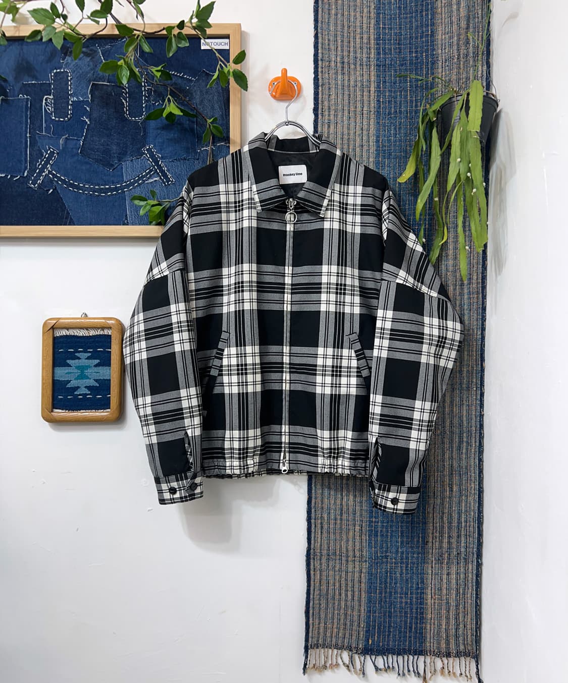 MONKEY TIME  Two way check jacket  상품이미지1