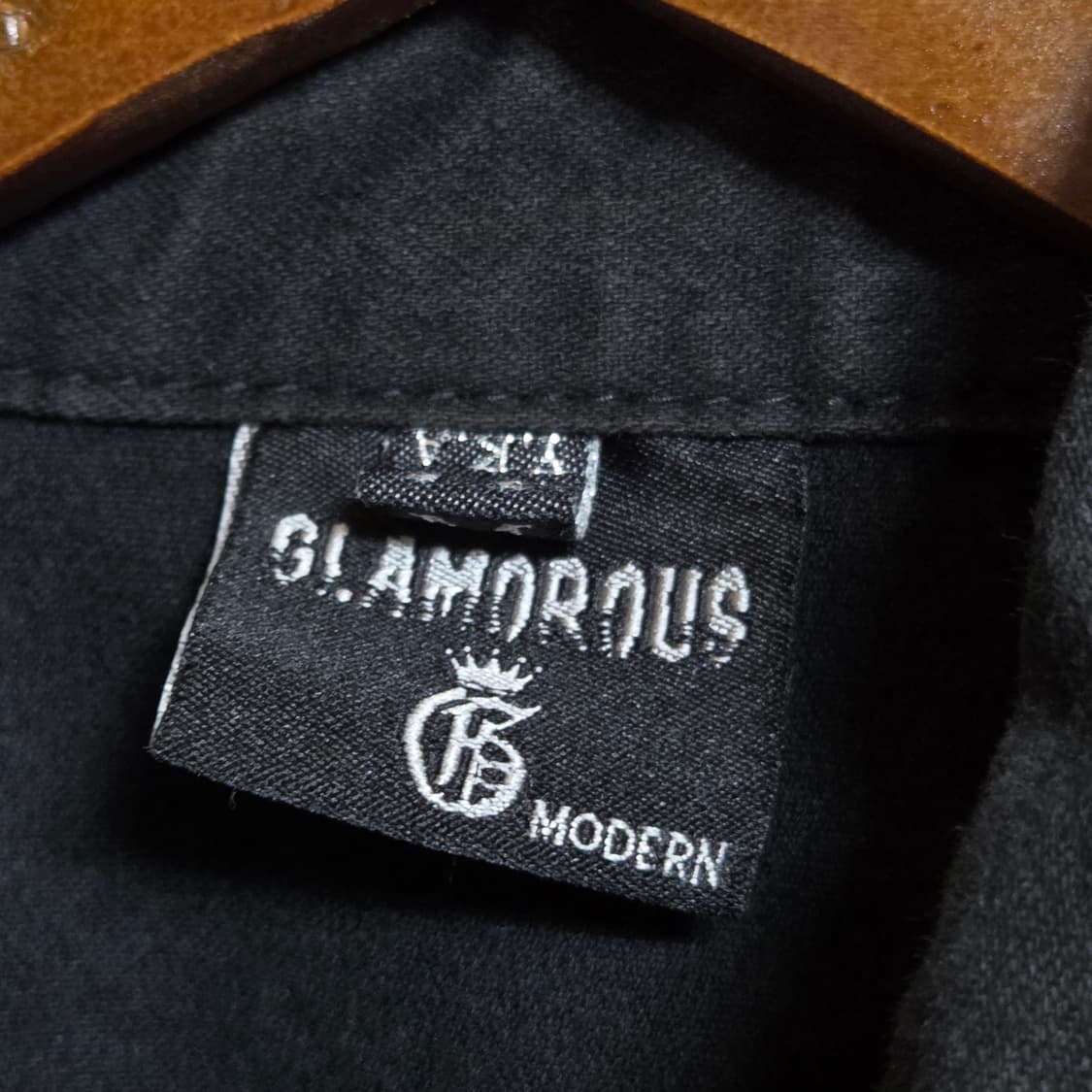 그런지 펑크 패치 블랙 셔츠 상품이미지8