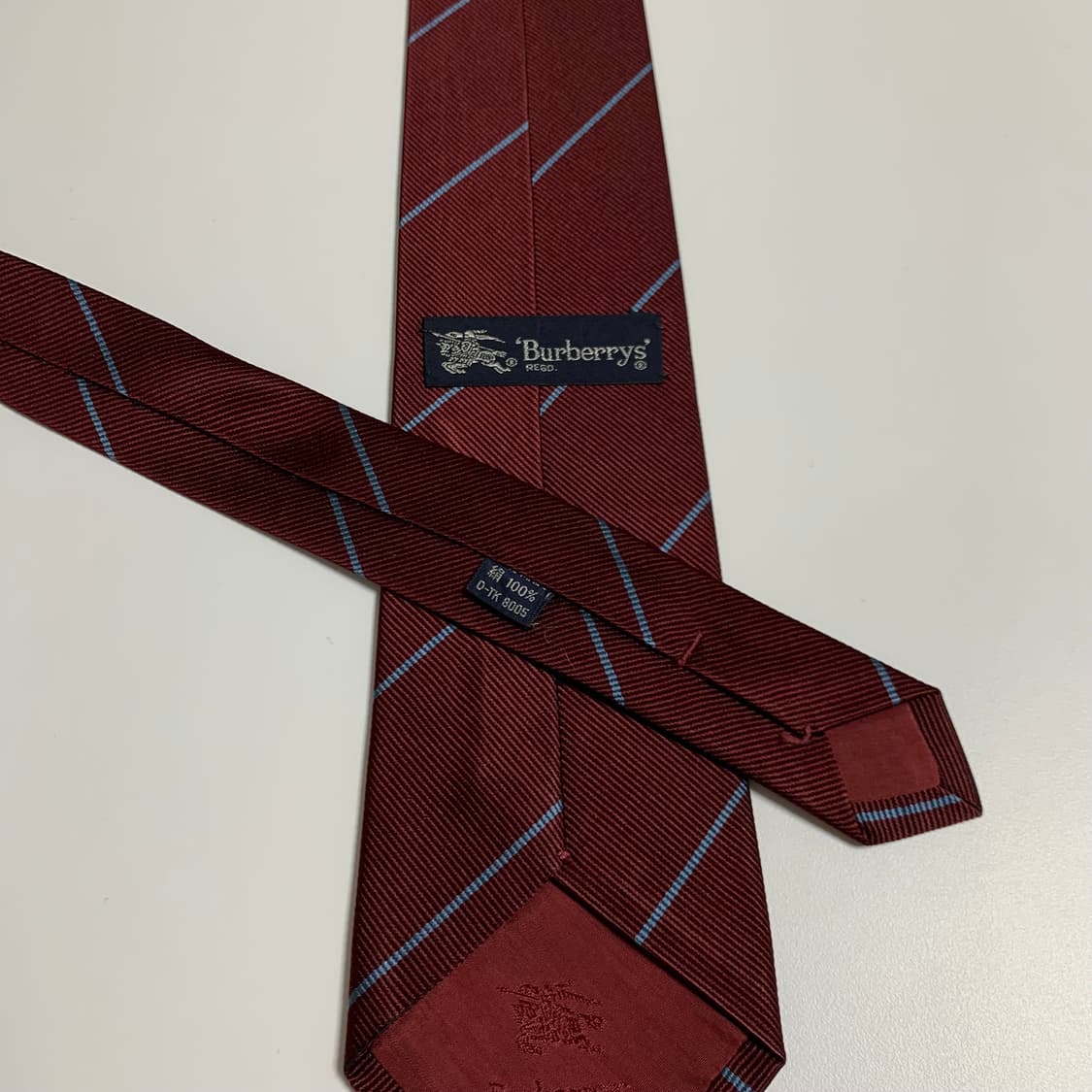 버버리(BURBERRY) 스트라이프 명품 클래식넥타이 A+등급 7.6cm 상품이미지7