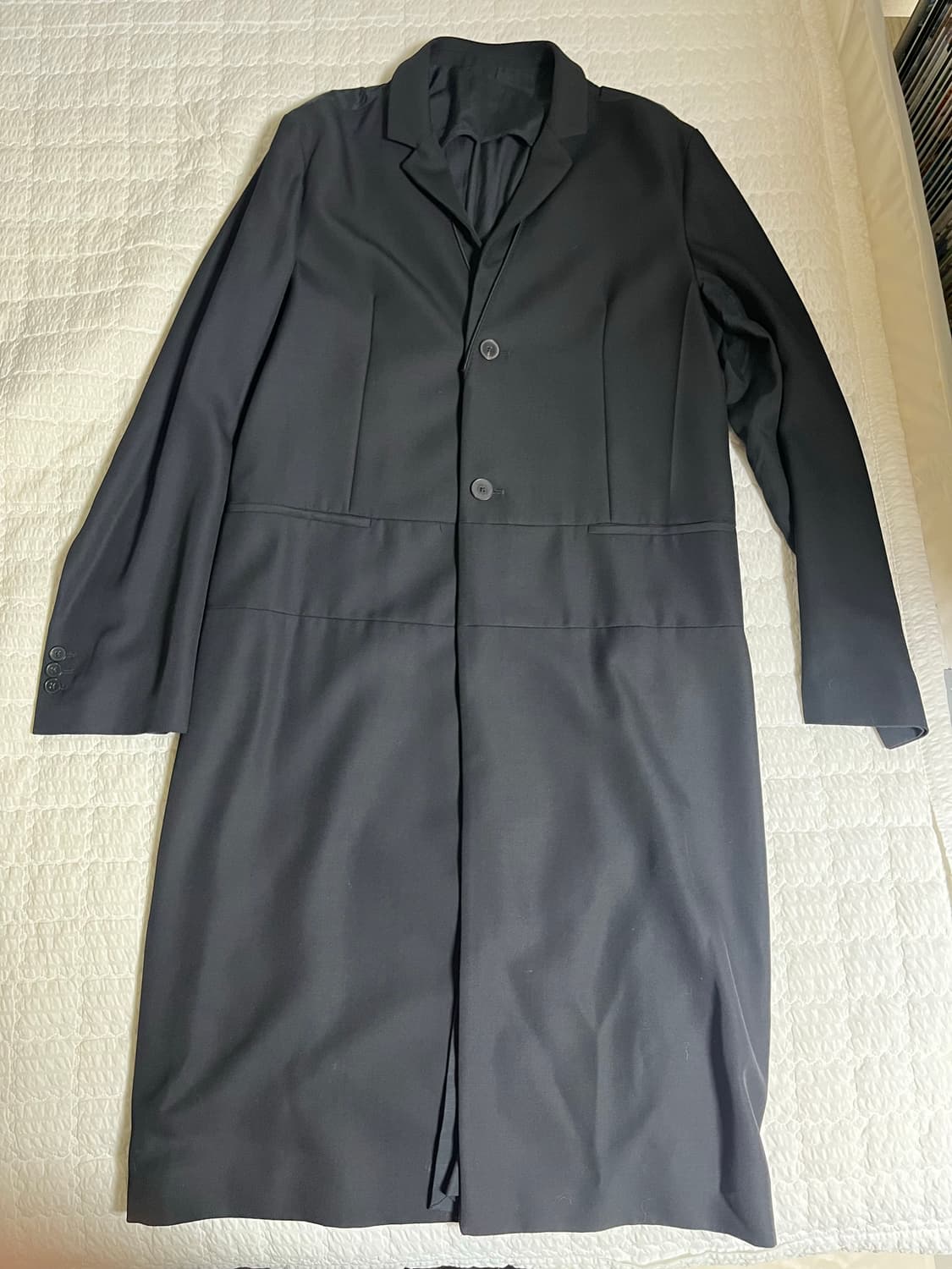 하이더아커만 20SS 사틴 울 오피서 코트 상품이미지2