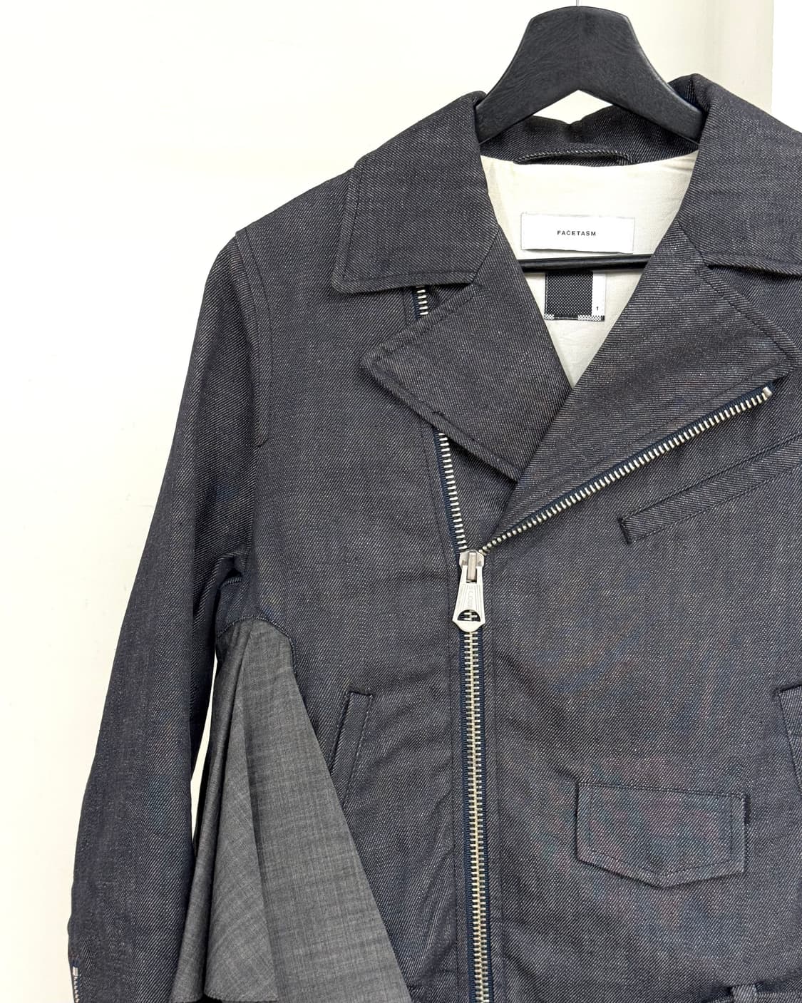 파세타즘 데님 러플 자켓  상품이미지3