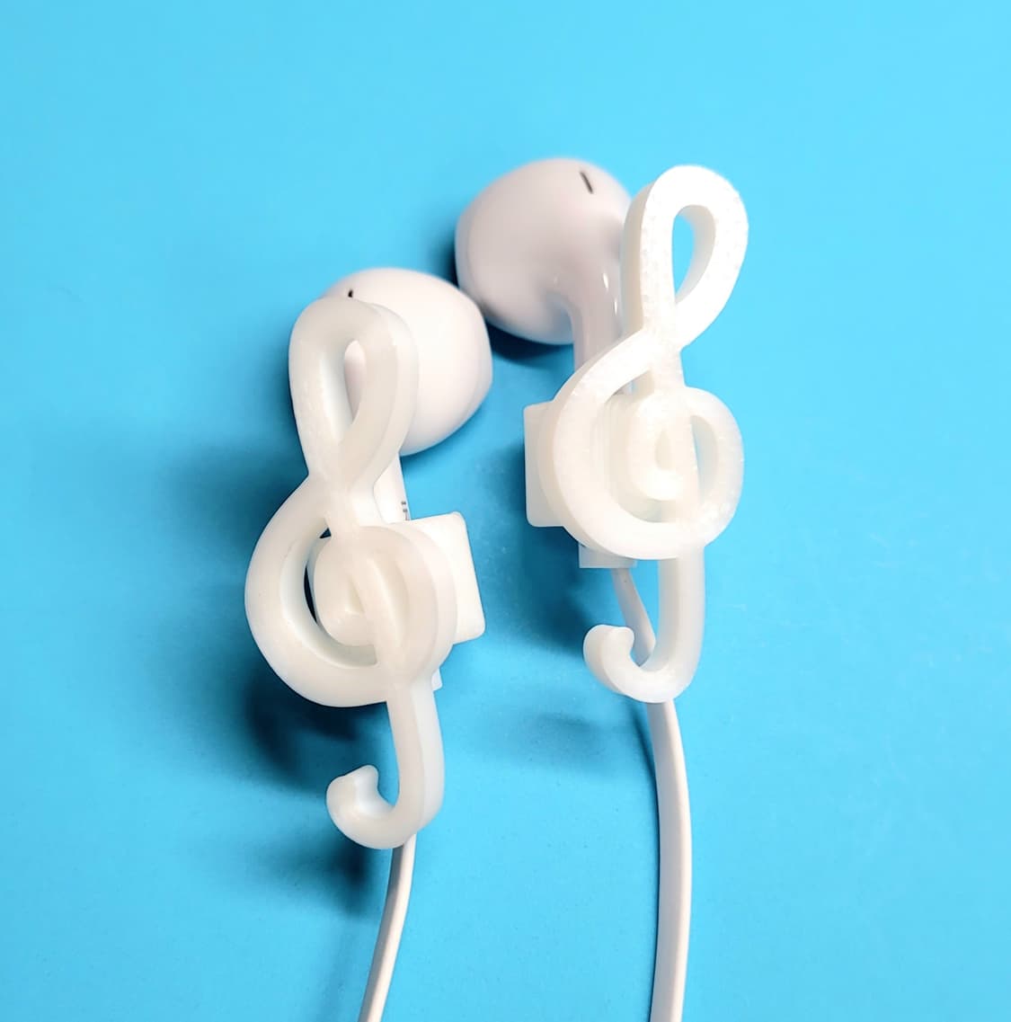 높은음자리표 줄이어폰 장식 악세사리 y2k 상품이미지2