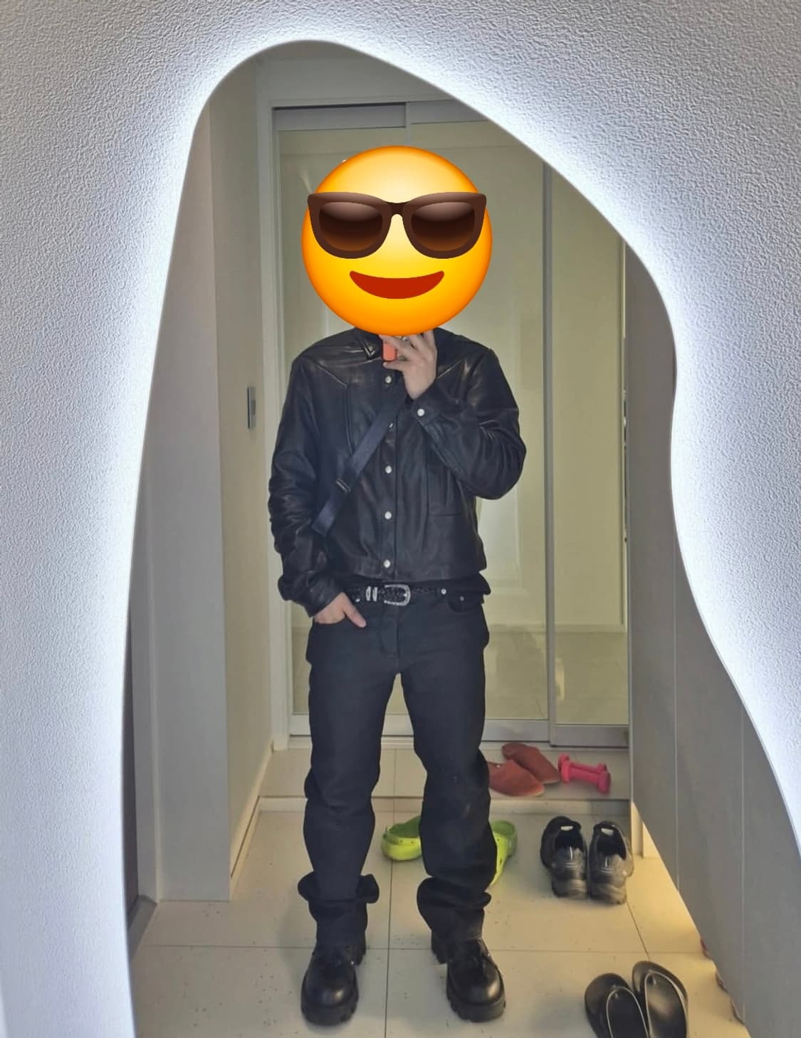 릭오웬스 다크쉐도우 포그컷 블랙 왁스진 33 상품이미지5