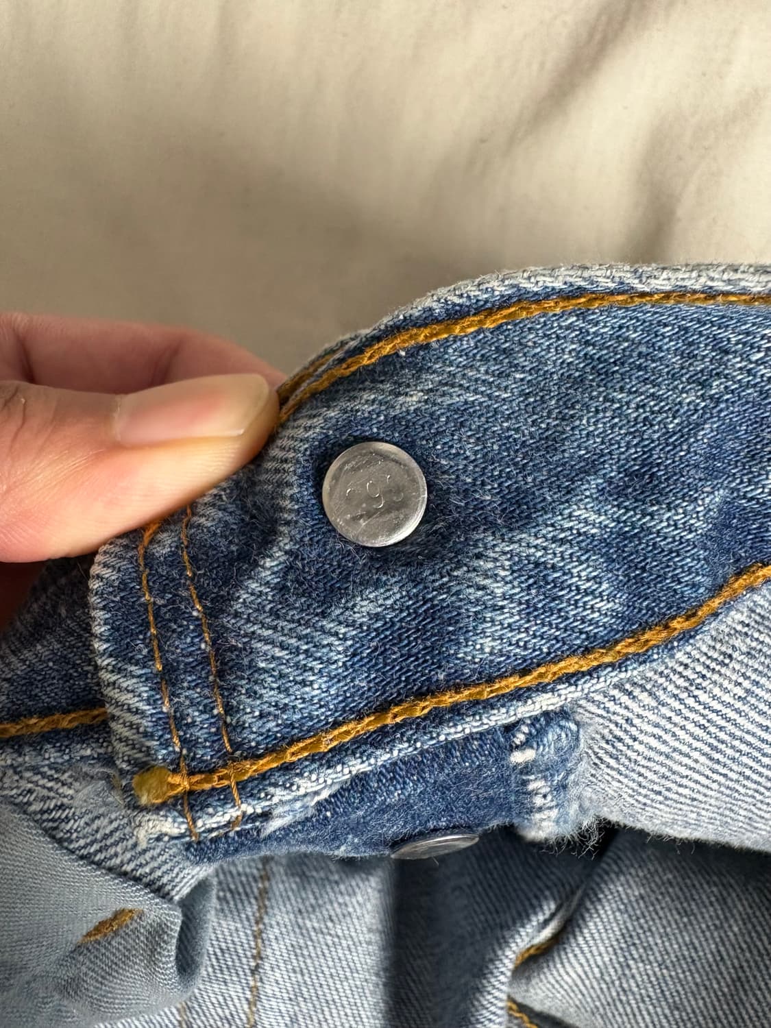 90s Levis UK 리바이스 501 데님팬츠 W34 L32  상품이미지5