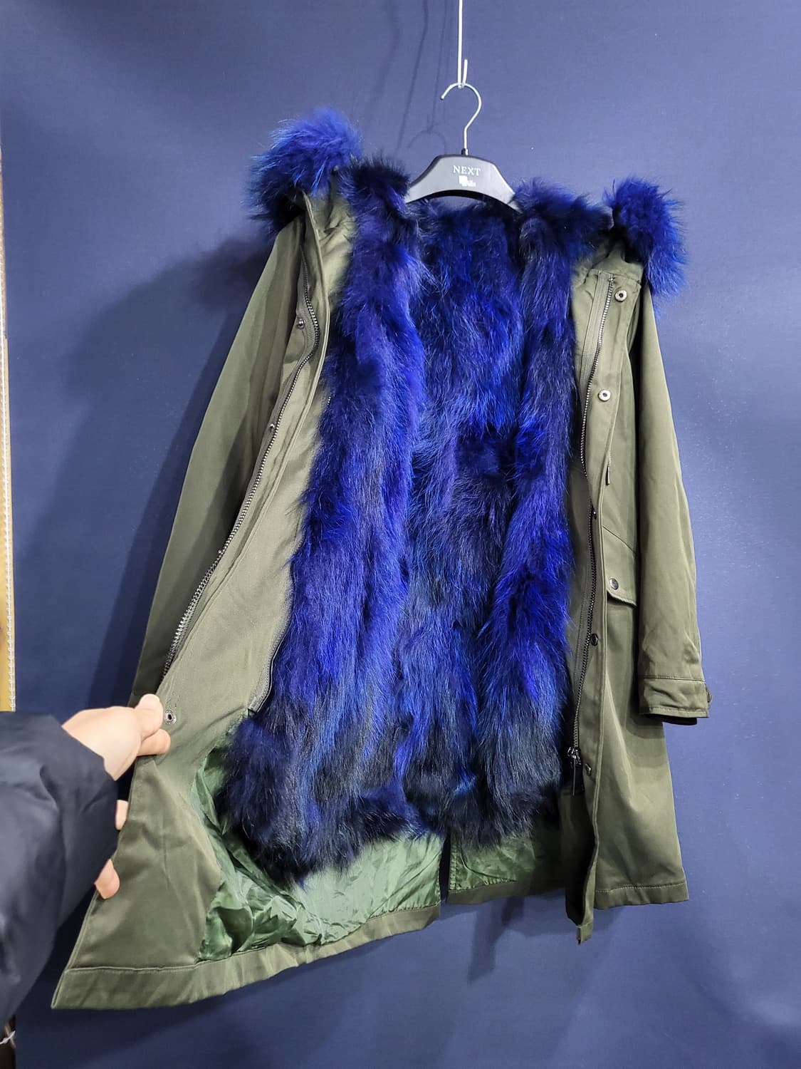 폭스 베스트 야상 후드자켓 상품이미지2