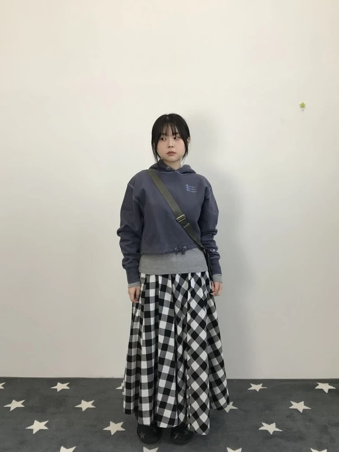 Champion Reverse Weave Short Hoodie 상품이미지1