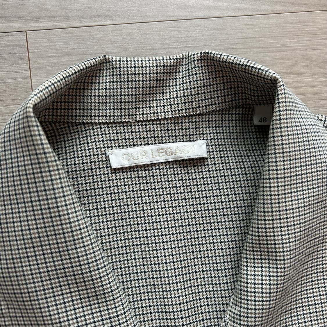 아워레가시 헤링턴 박스 자켓 상품이미지4