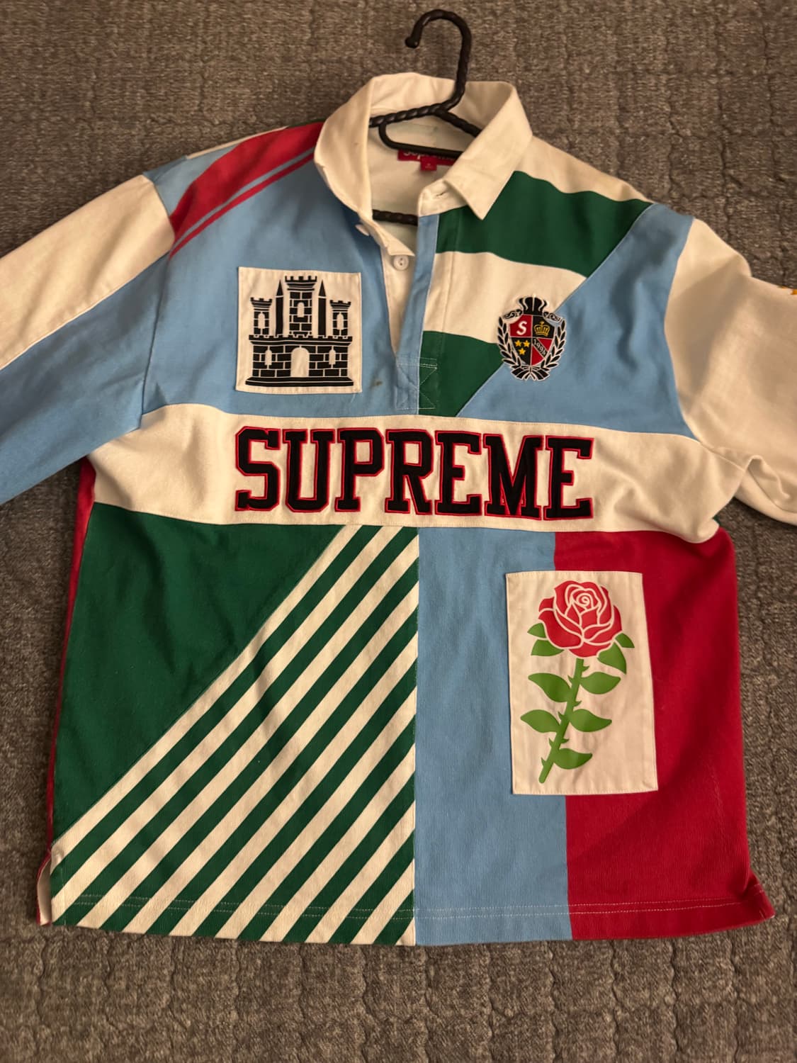 슈프림 럭비 티 XL 상품이미지2