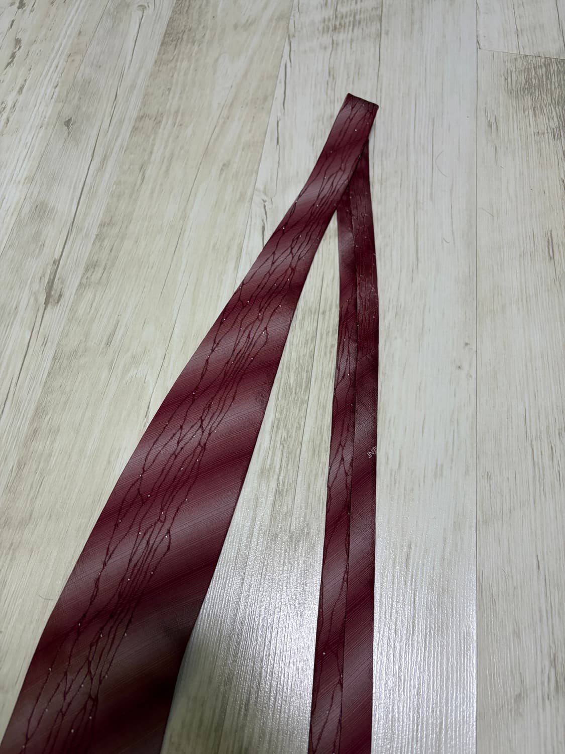 [OS] 입생로랑 버건디 넥타이 상품이미지3