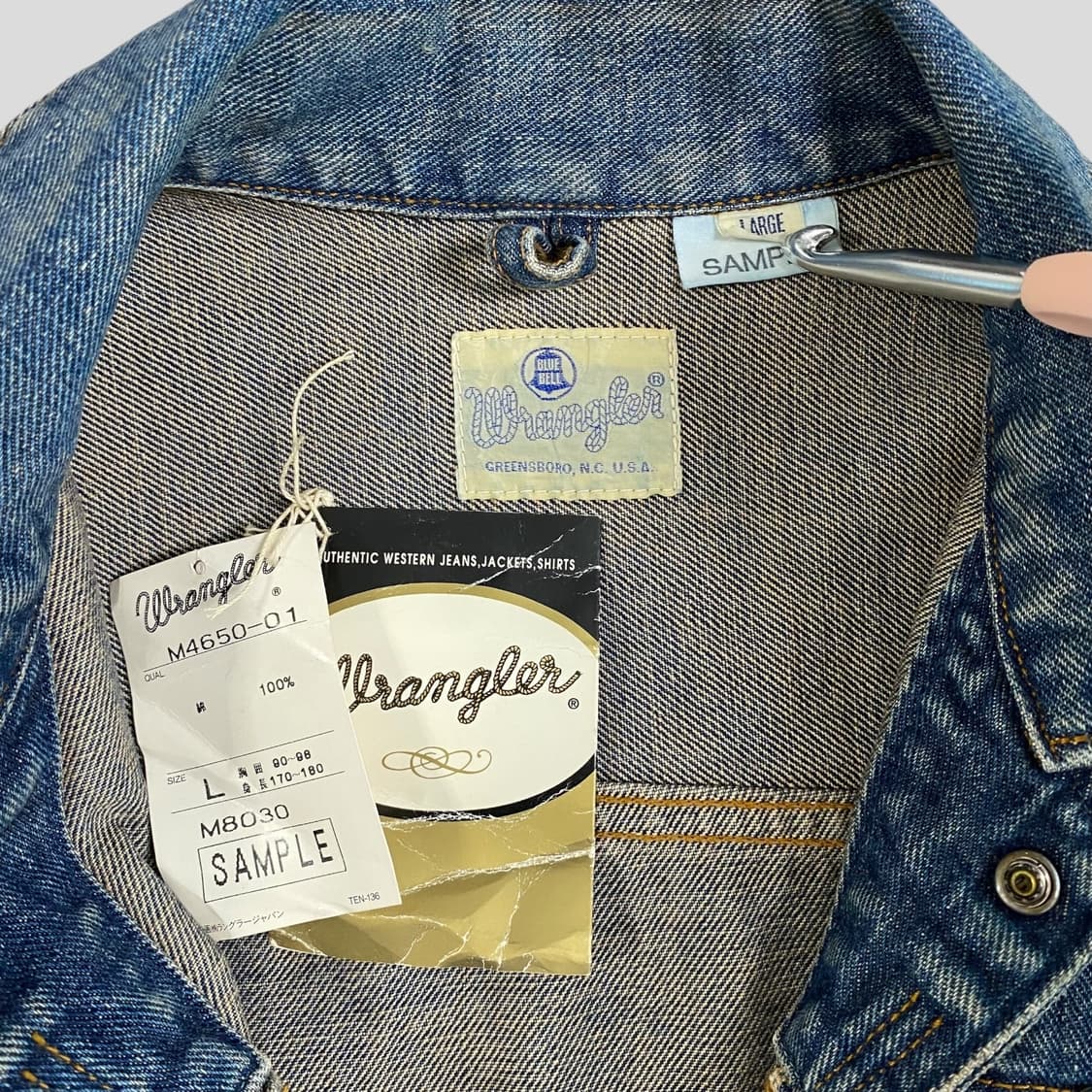 (L)WRANGLER 랭글러 블루벨 24mjz 데님자켓  상품이미지4