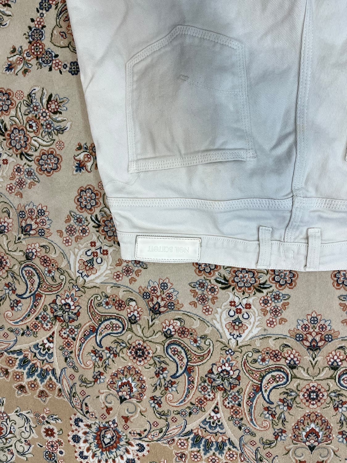 닐바렛 15ss 밀리터리 패치 데님팬츠 바지 상품이미지9