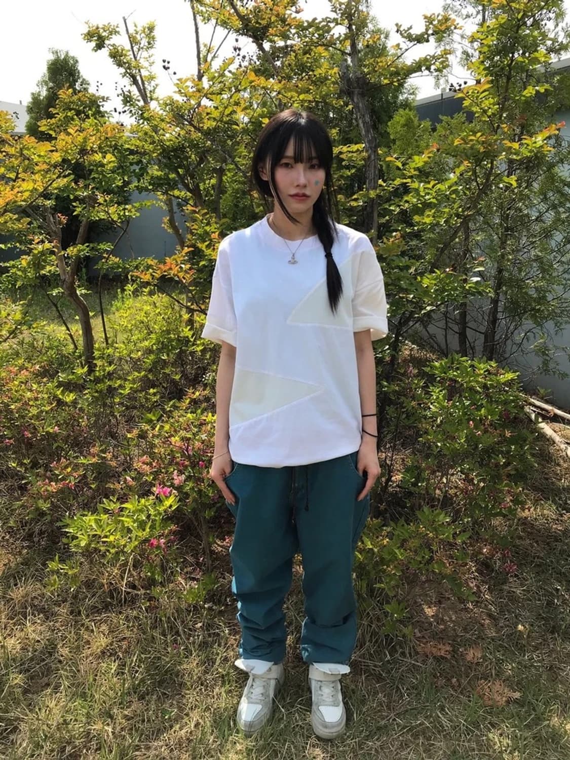 DIESEL White Panel Design Tee 상품이미지3