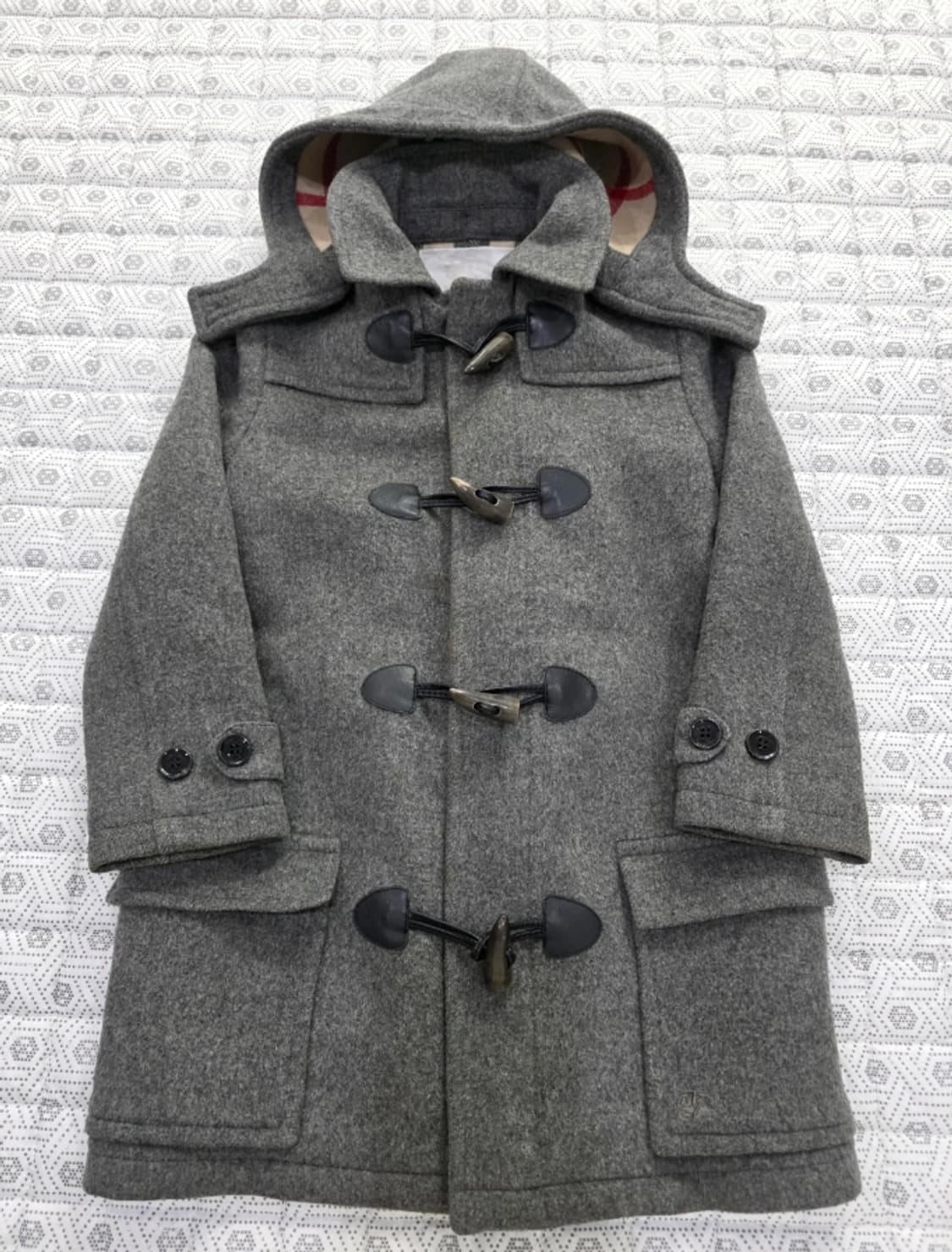 정품 버버리 키즈 더플 코트 4~6세 120 사이즈 상품이미지4
