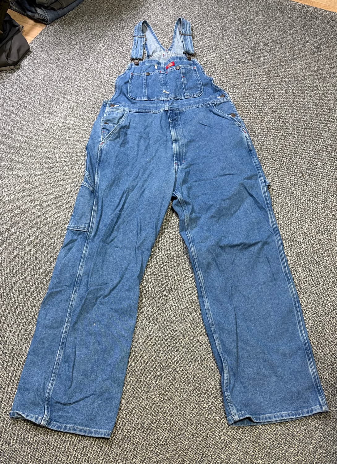 디키즈 데님 오버롤 34x32 상품이미지2