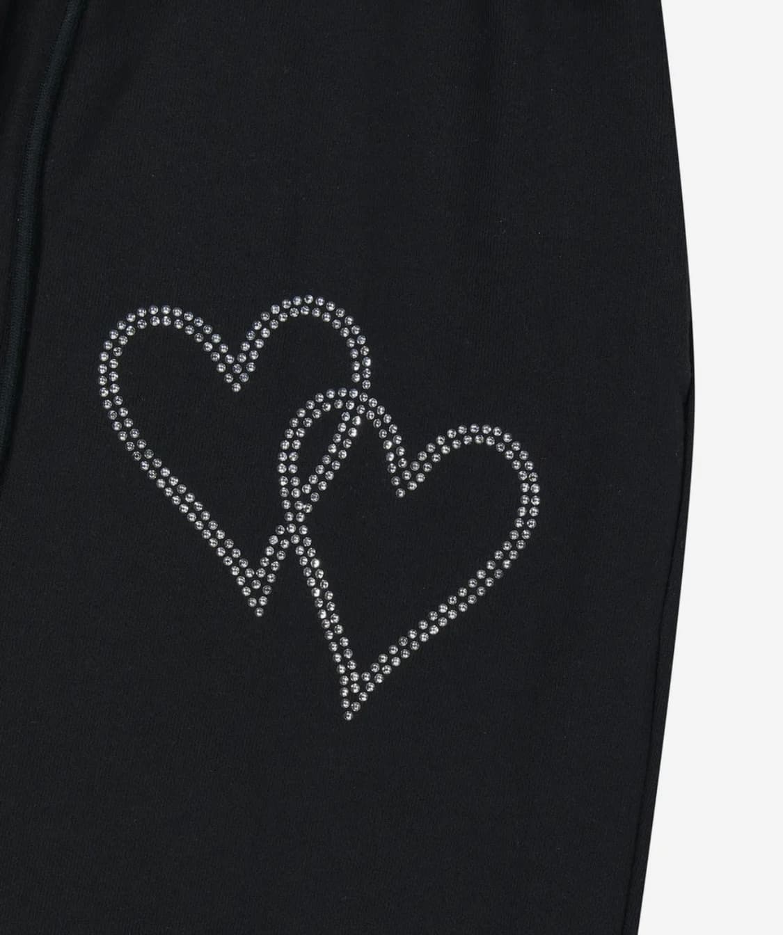 락케이크 Crystal Heart 2way Jogger - Black 상품이미지3
