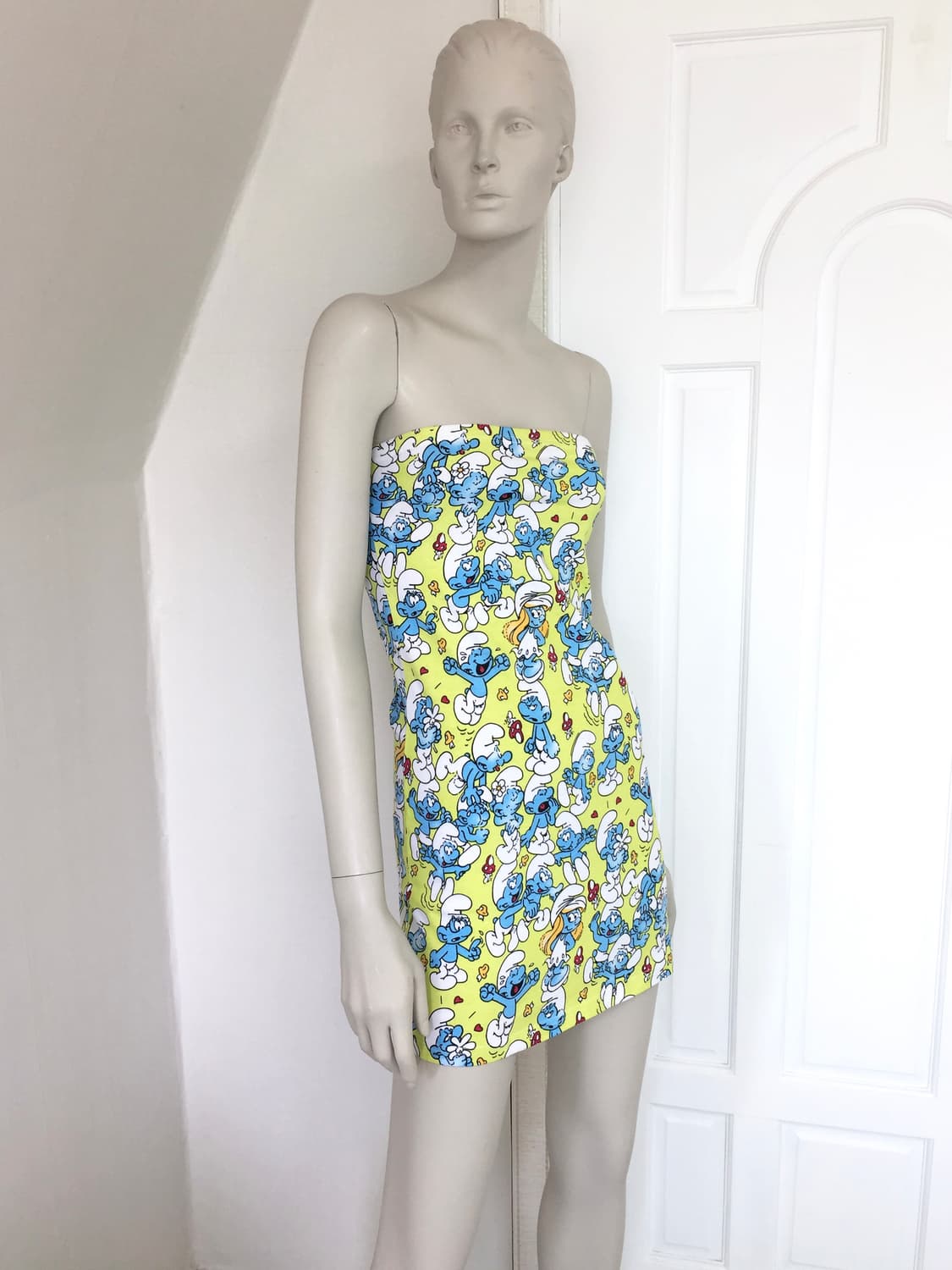 Cute Smurfs Tube Top Dress 상품이미지2