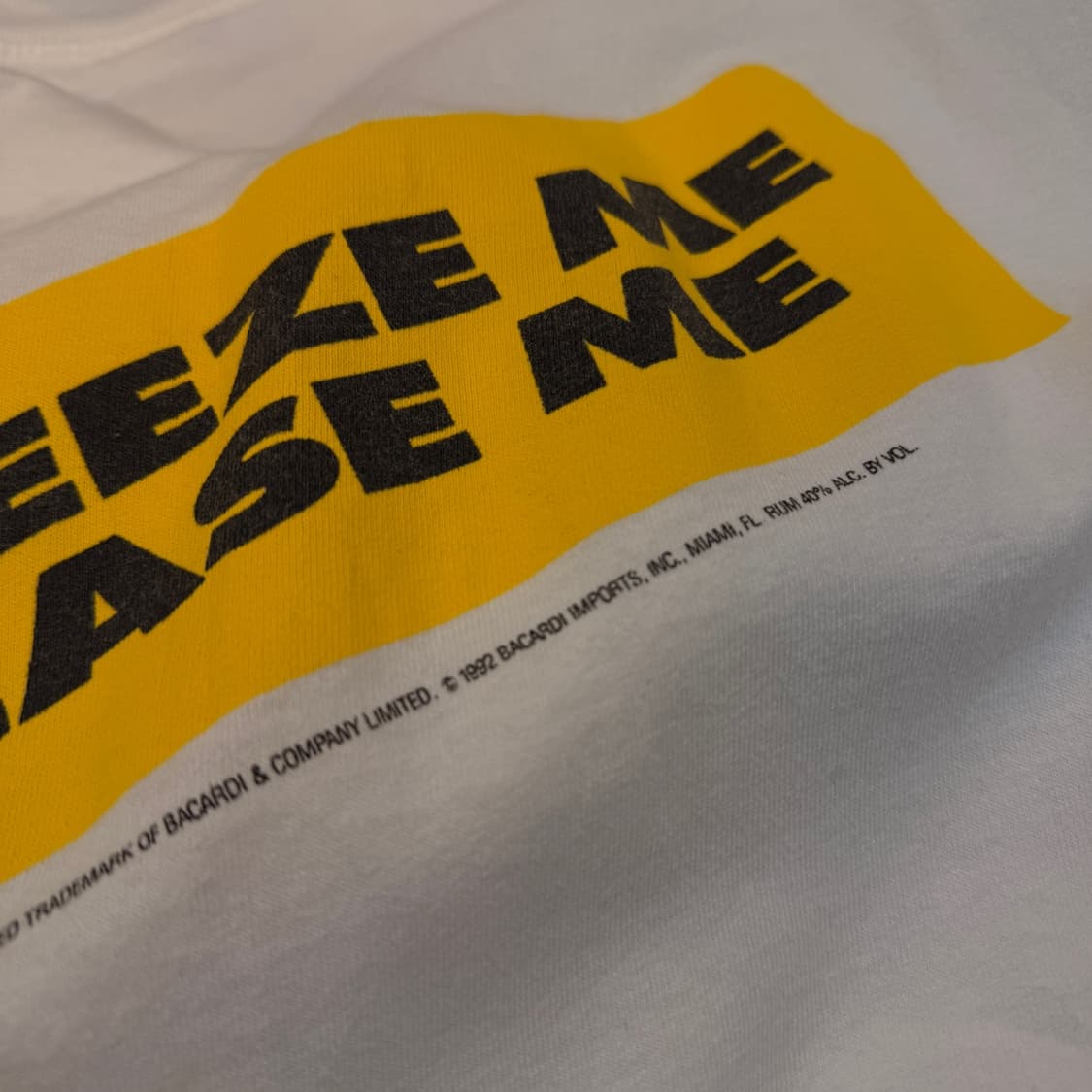 90S 바카디 프로모션 미국빈티지 USA 싱글스티치 상품이미지7
