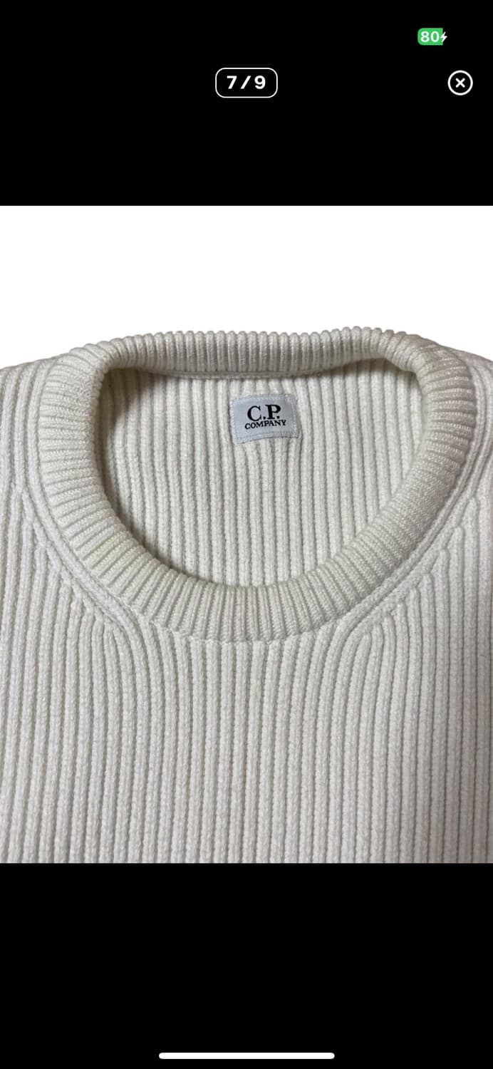 CP컴퍼니 풀립 크루넥 점퍼 23FW 52싸이즈 상품이미지7