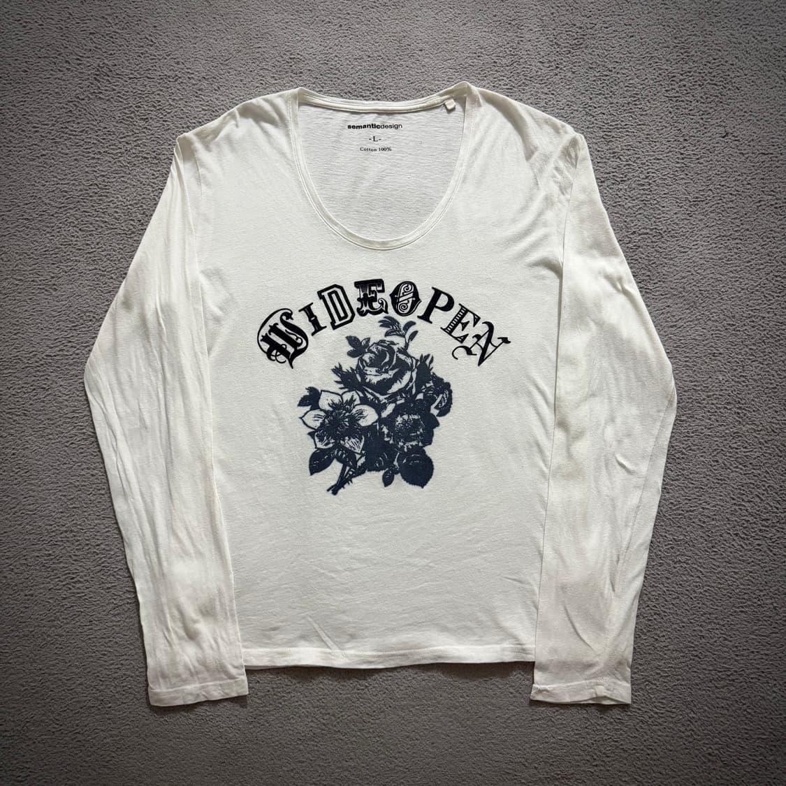 Semanticdesign long sleeve 상품이미지1