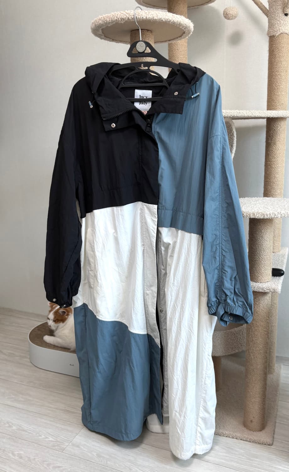 쥬시쥬디 후드 롱사바리 점퍼 상품이미지1