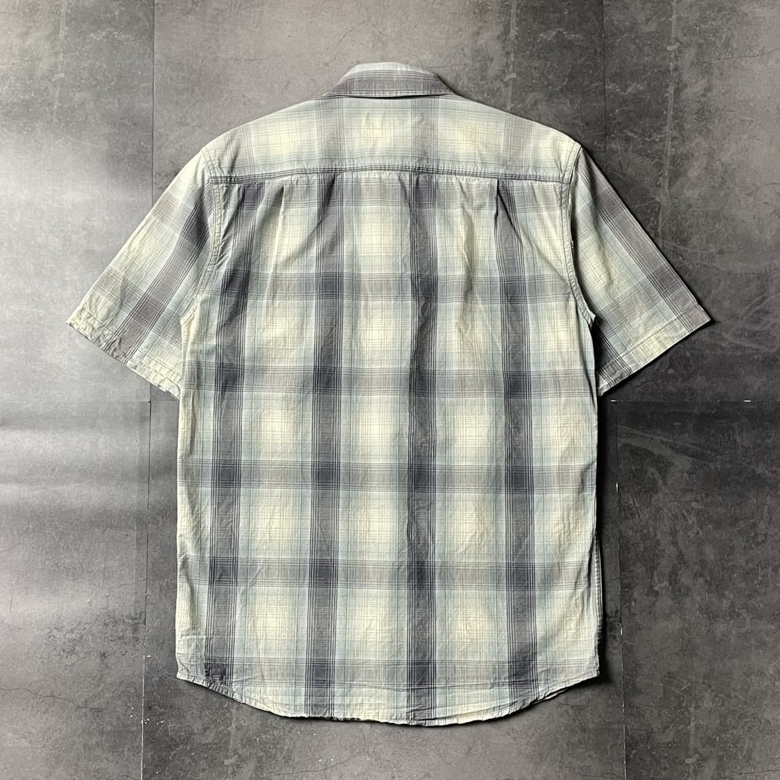 CARHARTT 칼하트 빈티지 체크 반팔 워크 셔츠 A00918 상품이미지7