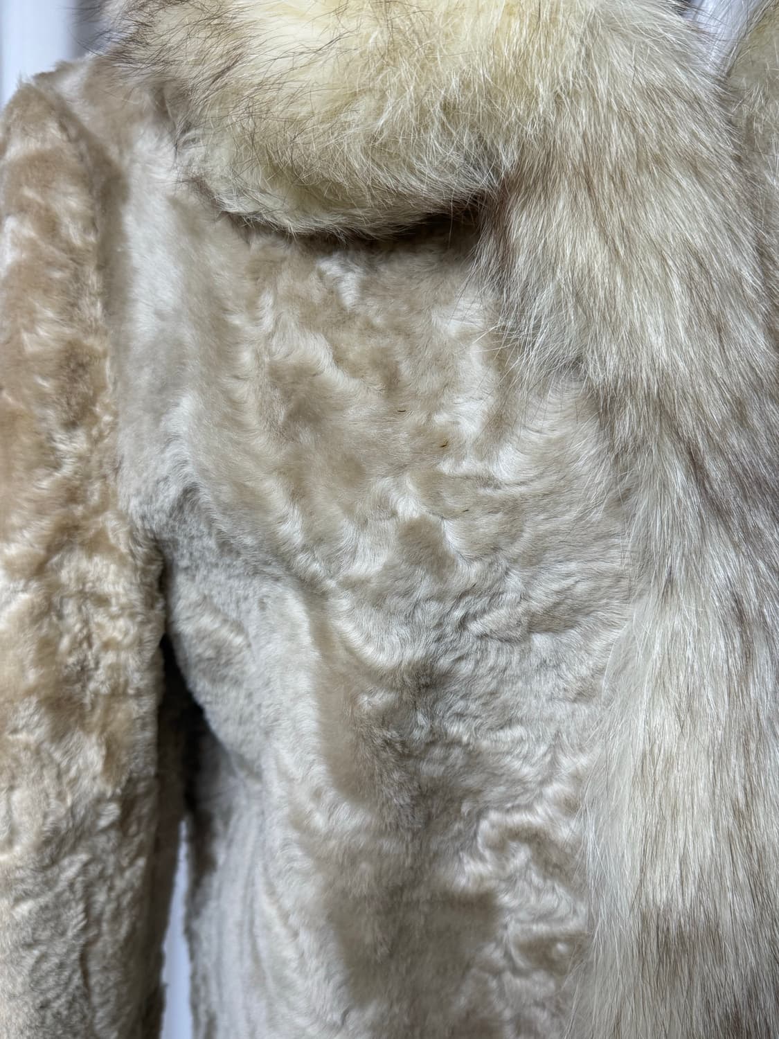 핀터레스트 무드 리얼 퍼 자켓 상품이미지8