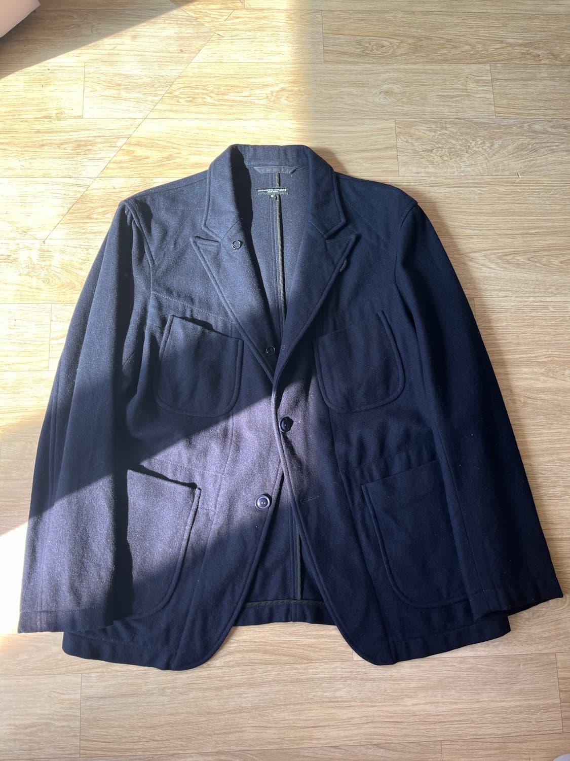 엔지니어드 가먼츠 베드포드자켓 네이비 20oz 멜튼울 s 상품이미지3