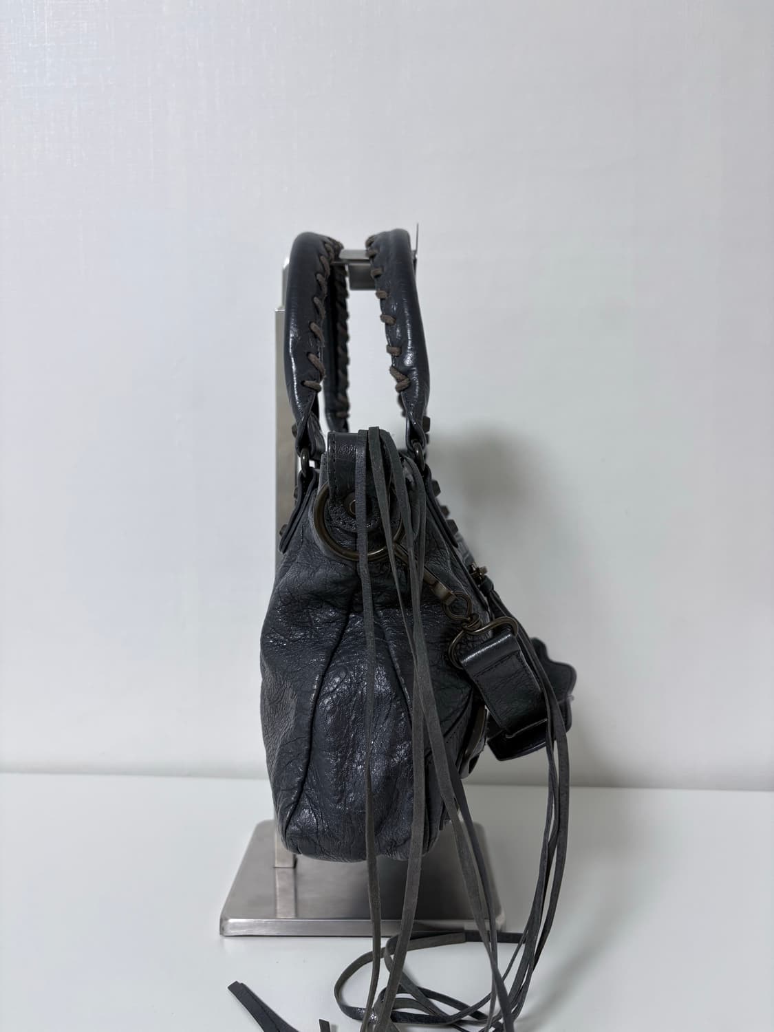 발렌시아가 퍼스트 모터백 다크그레이 상품이미지3