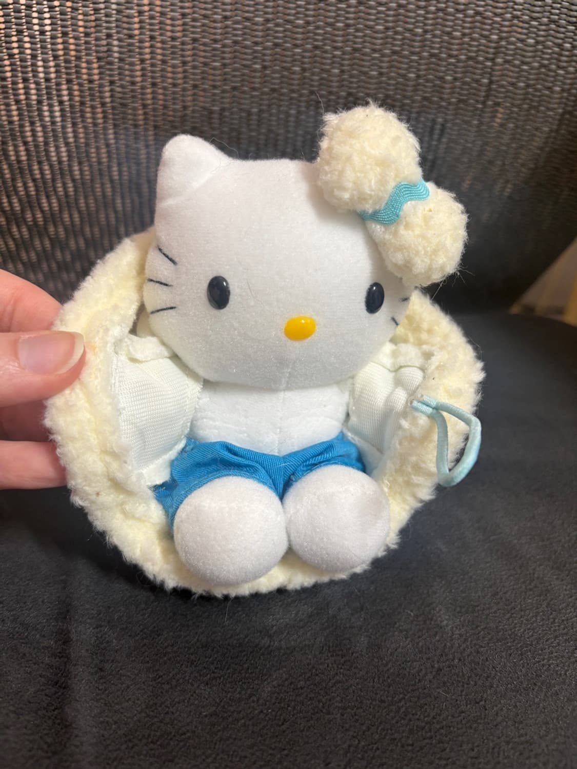 겨울 무스탕 고전키티 인형 상품이미지2