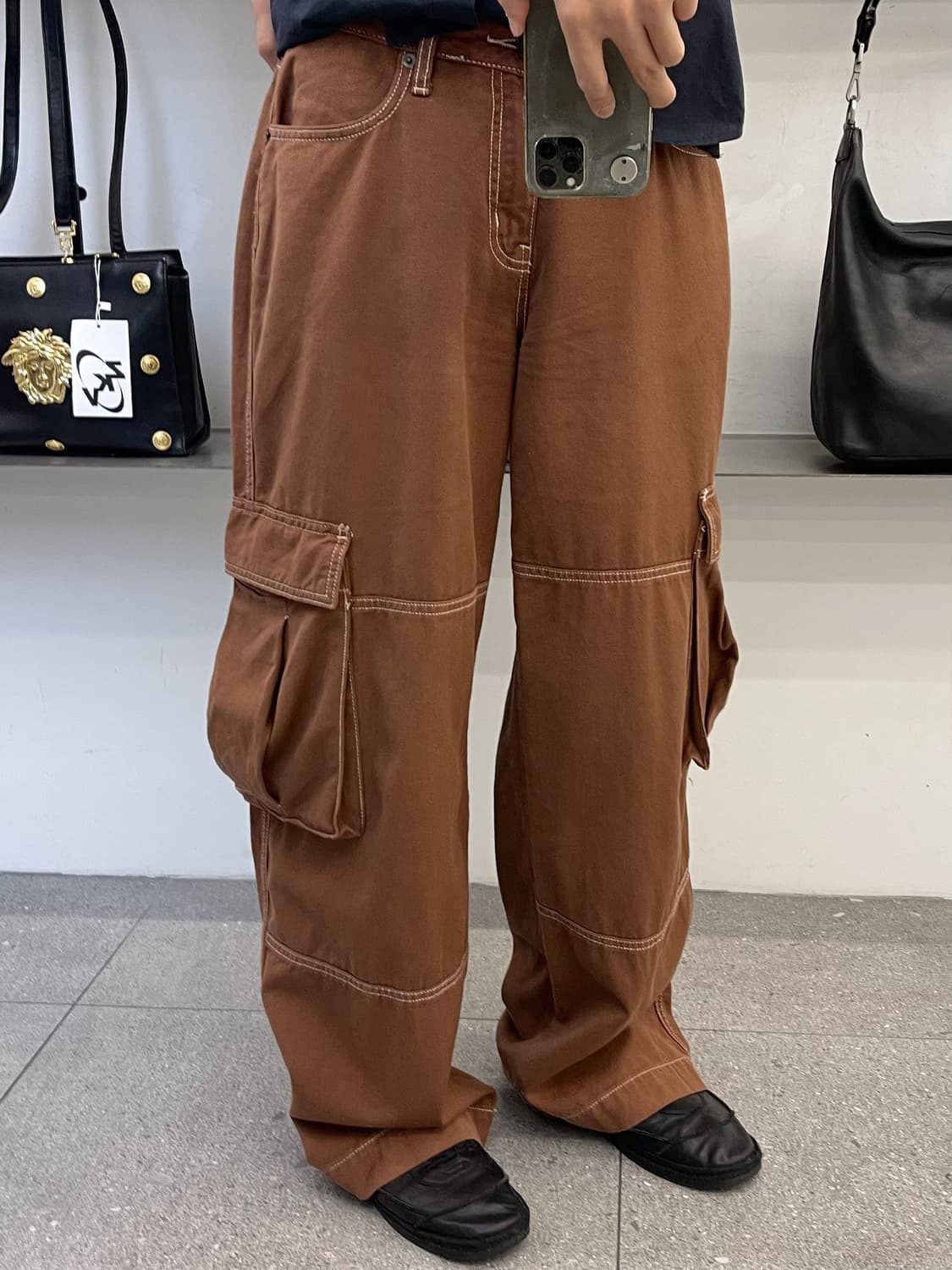 Wild Fable 와이드 카고 포켓 팬츠 상품이미지2