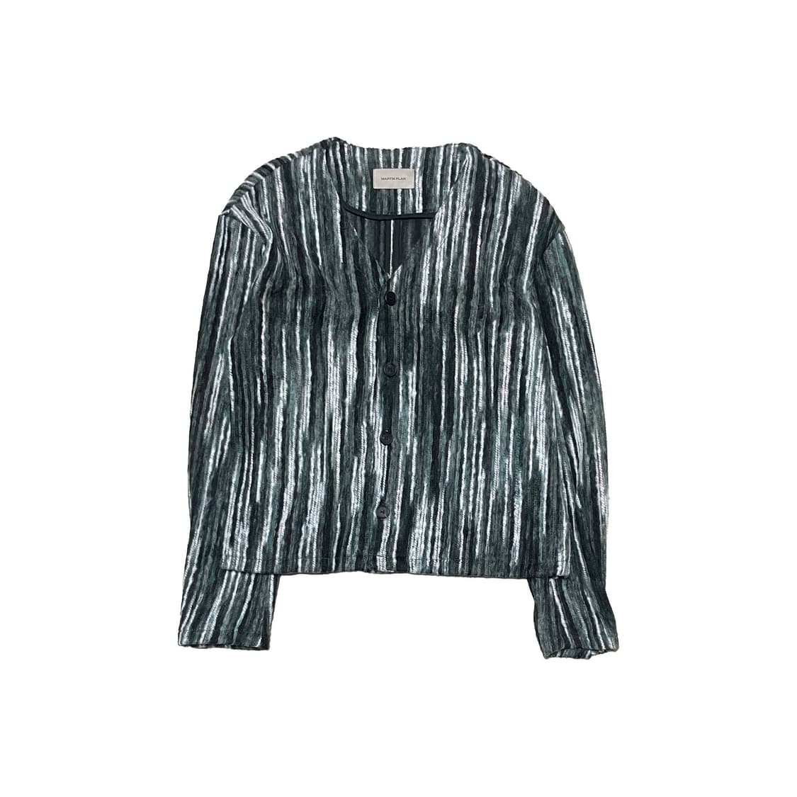 마틴플랜 스트라이프 니트 가디건 상품이미지1