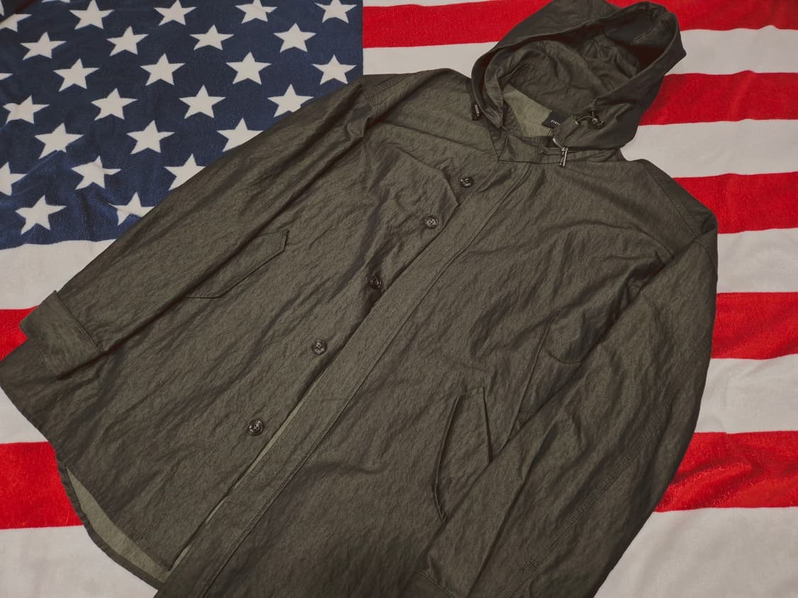 시스템 옴므 디테쳐블 후드 셔츠 자켓 상품이미지1