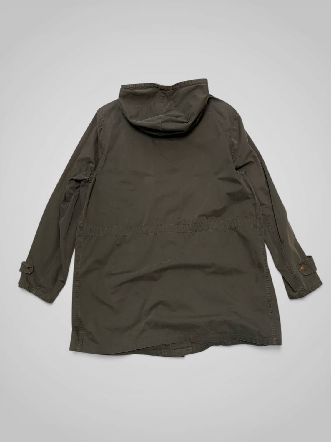 [L/두산]폴로 카키 브라운 밀리터리 모즈 파카 상품이미지6