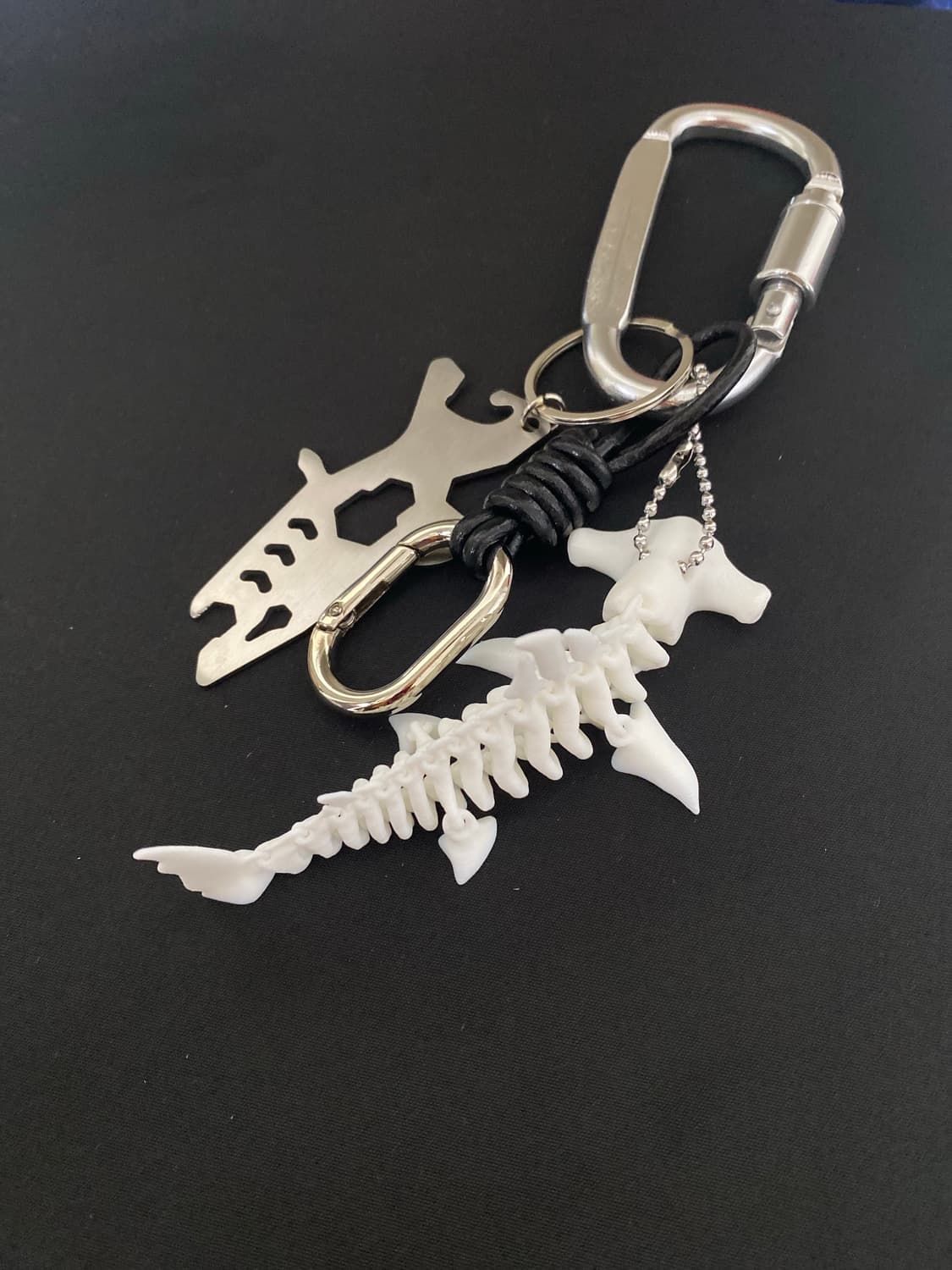 빈티지 샤크 키링 상품이미지1