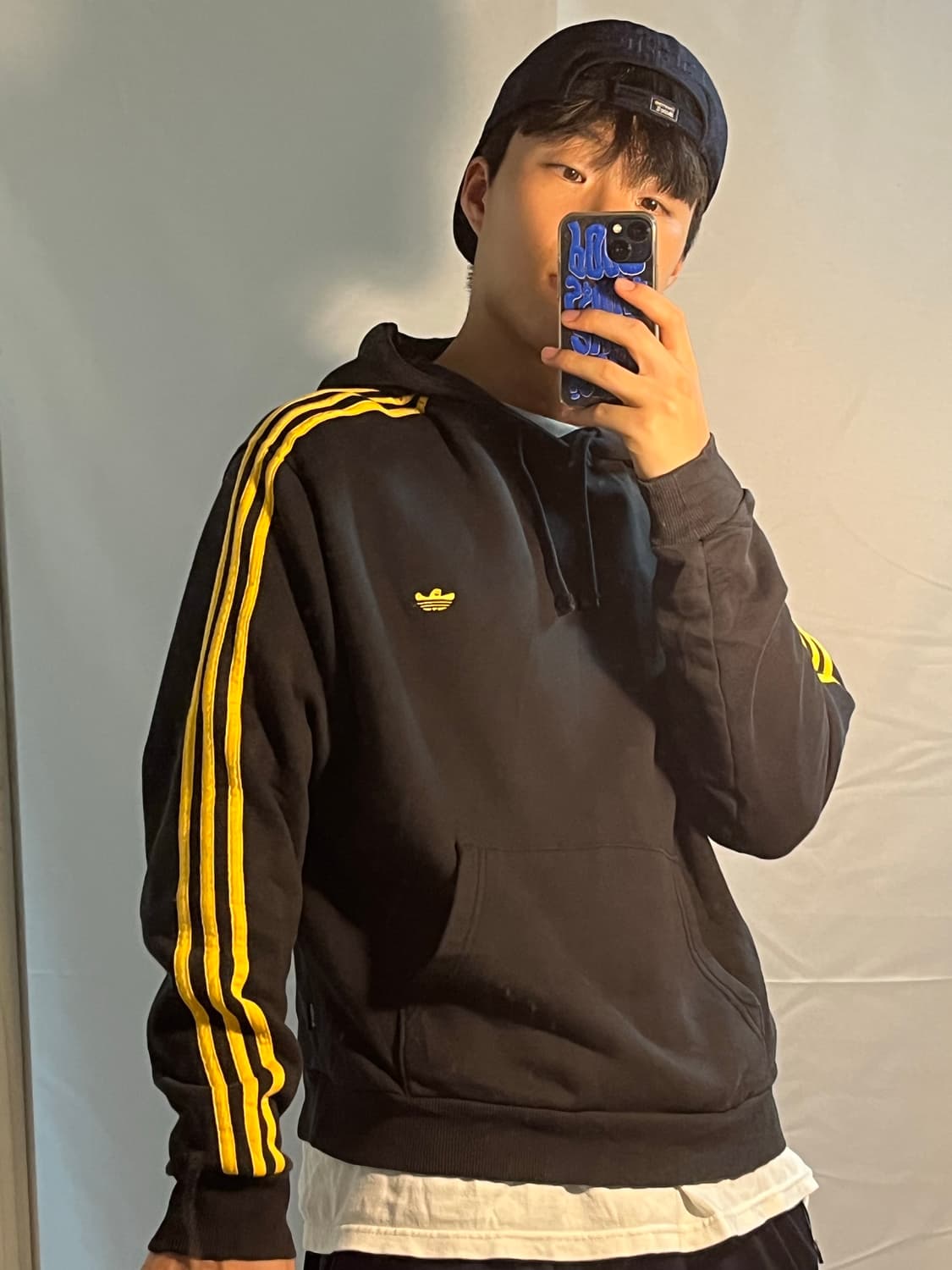 아디다스 X 마크곤잘레스 삼선 풀오버 후드 상품이미지1