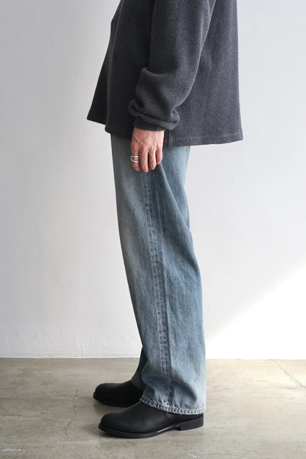 요코사카모토 24AW 셀비지 스트레이트 데님 팬츠 L사이즈 상품이미지9