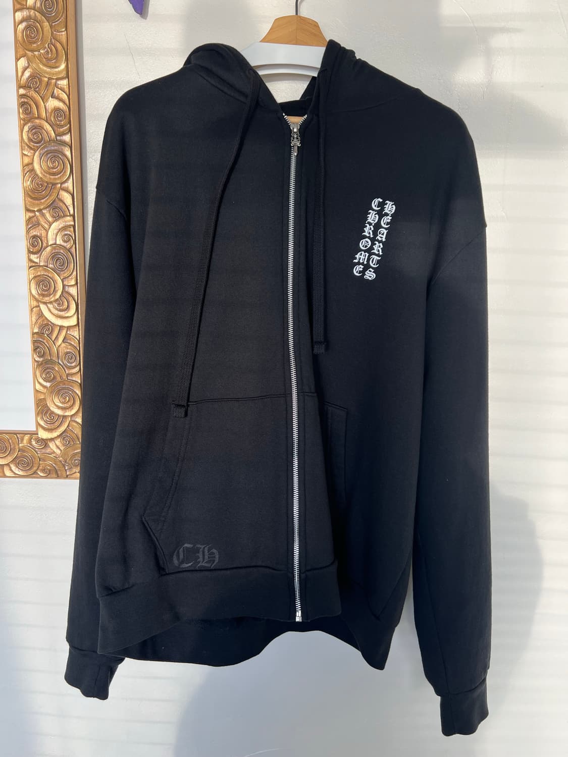 [L] 크롬하츠 버티컬 후드집업 상품이미지2