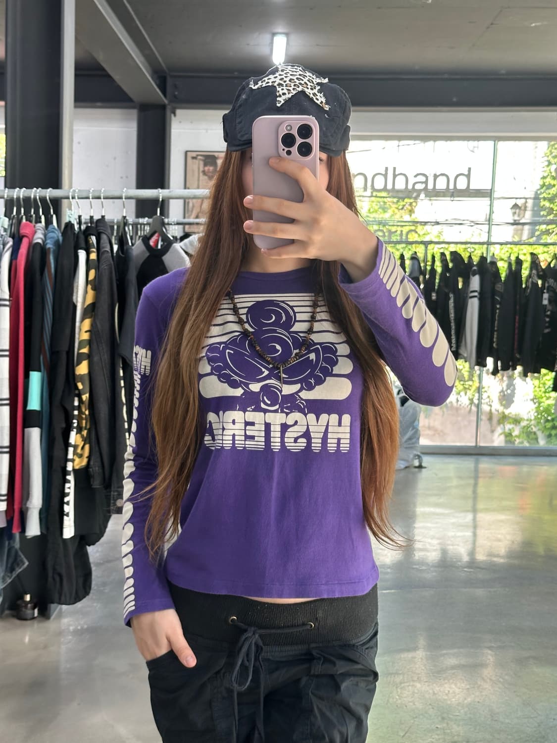 히스테릭글래머미니 롱슬리브 긴팔티셔츠 상품이미지3