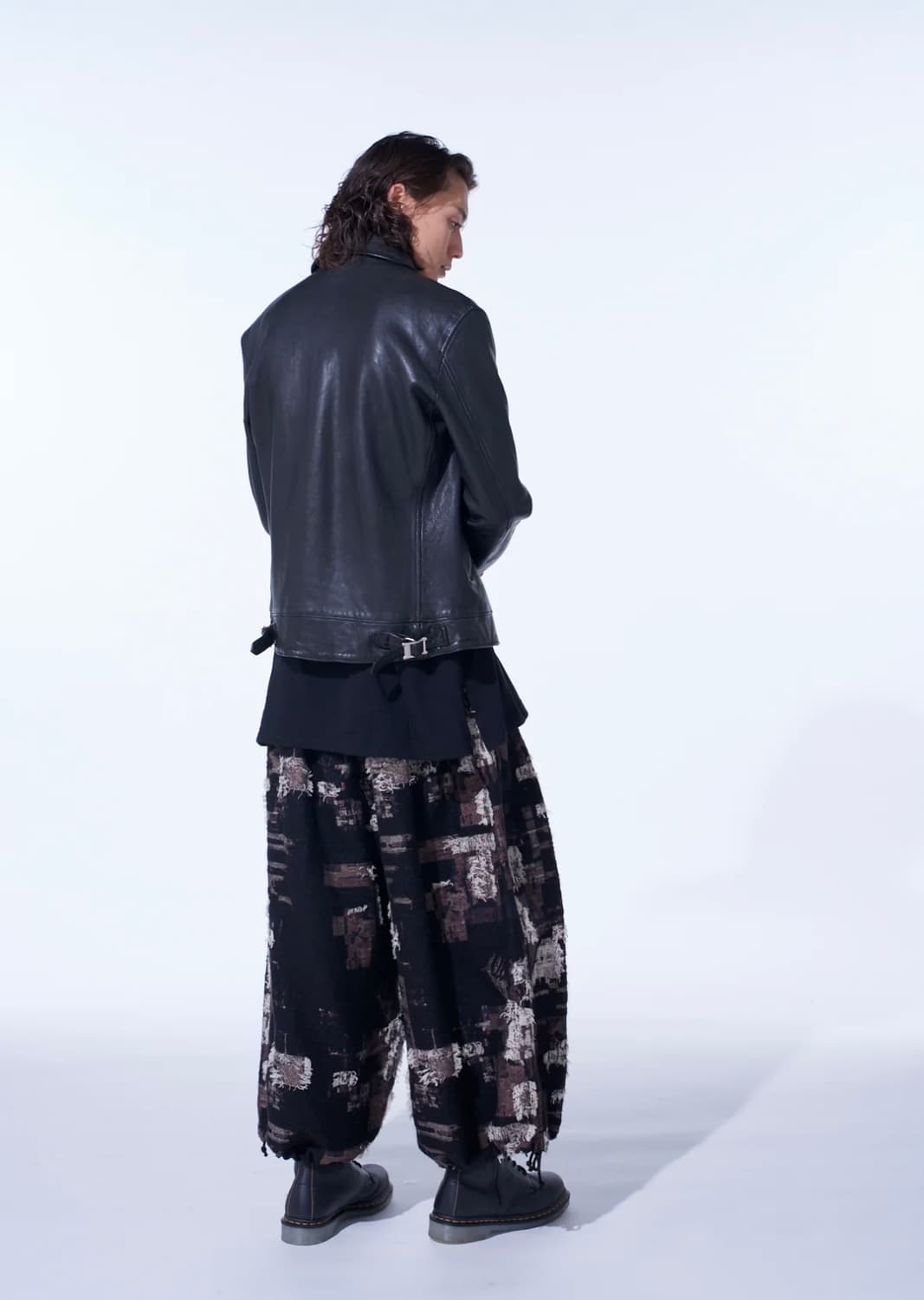 요지 야마모토 S’YTE 싱글 레더 자켓 상품이미지3