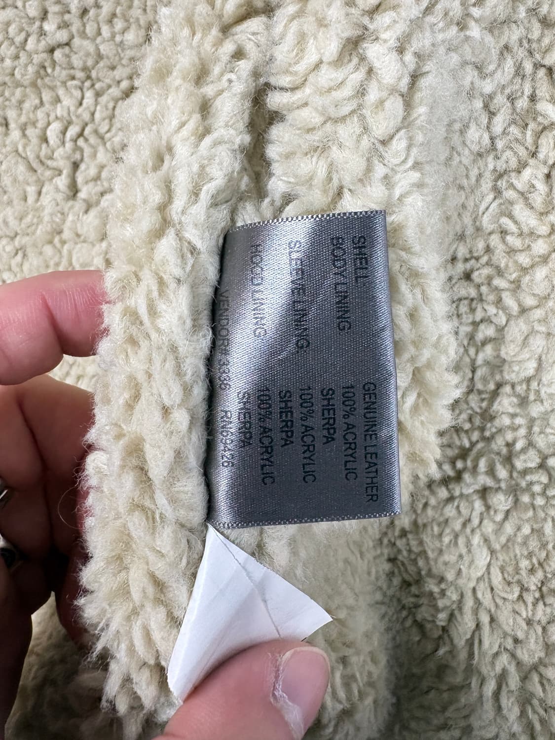 레더 무스탕 상품이미지5