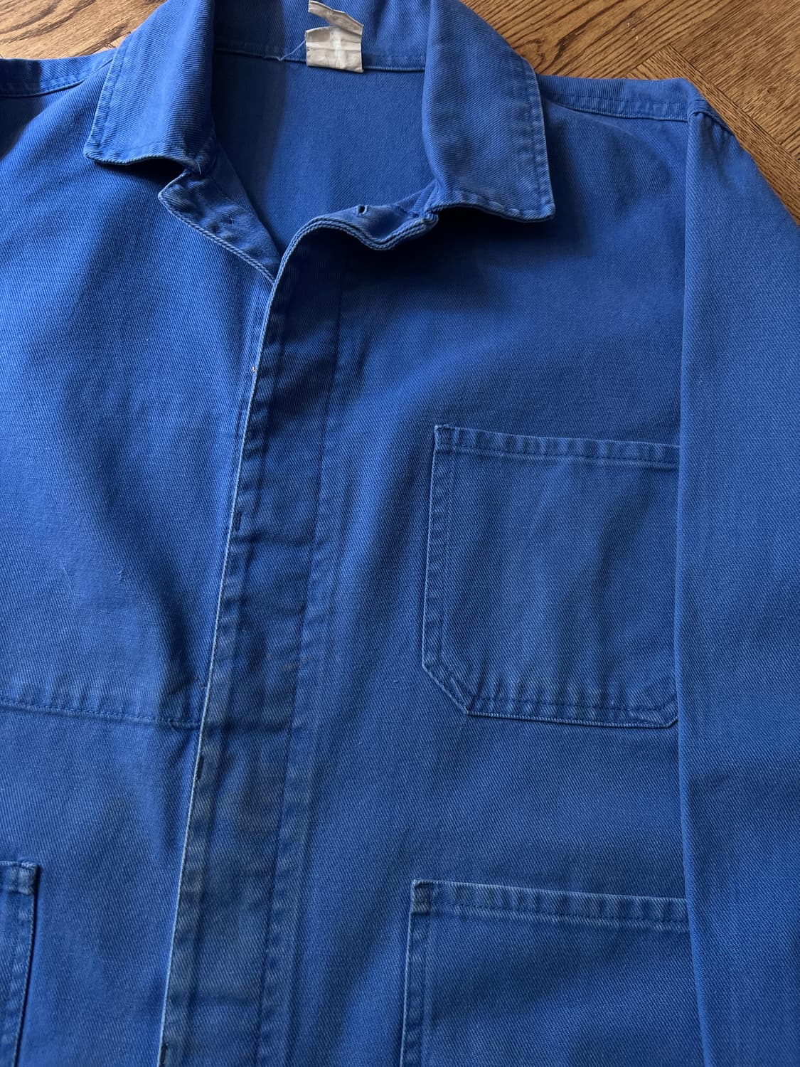 [M]90's 빈티지 3포켓 트윌코튼 프렌치 워크 자켓 상품이미지3